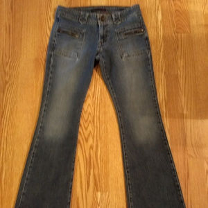 womens vintage american eagle size 8 zipper pocket